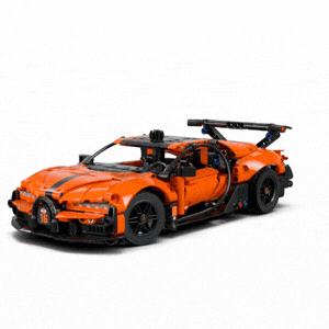 LEGO Technic Bugatti Chiron Pur Sport animatie